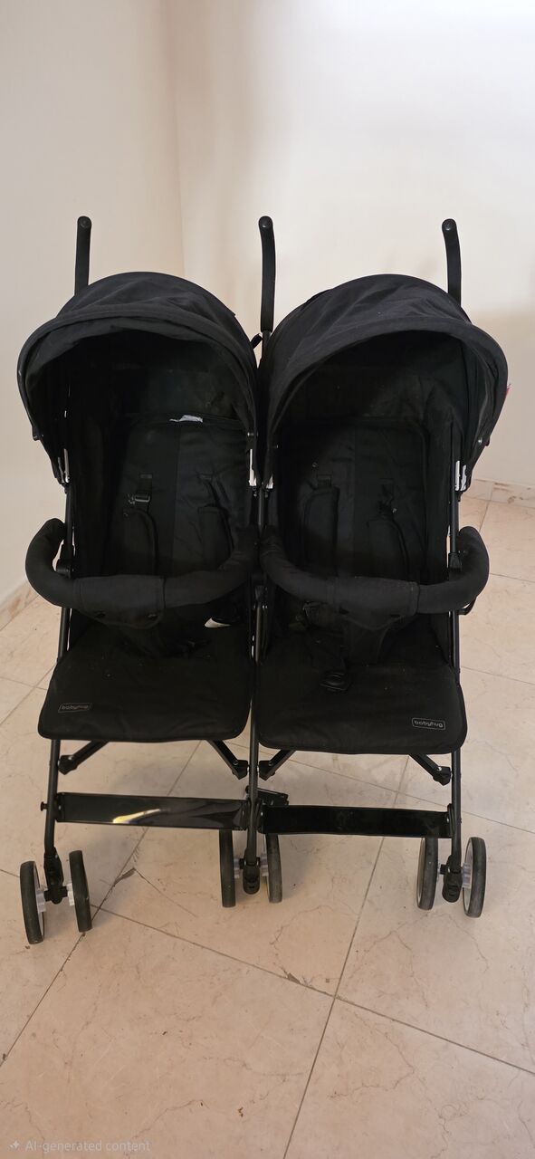 Al Rehab, Baby & Kid Stuff, SAR 200,  Baby Hug Twin Stroller