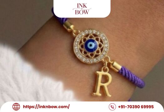 Mumbai, Clothing & Accessories, INR 349,  Get Inknbow Personalized Evil Eye Amulet Rakhi For Protective Blessing