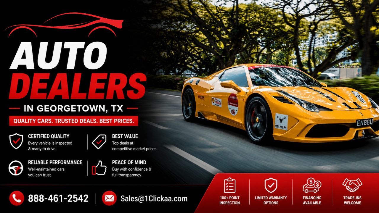 Austin, Automotive, Trusted Used Car Dealers Georgetown TX With Quality Inventory