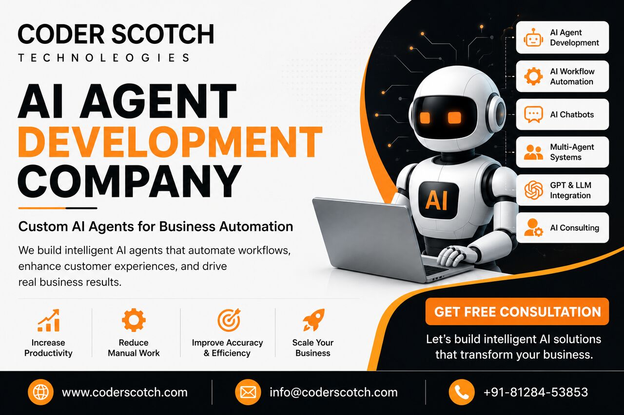 Ahmedabad, Software Development, AI Agent Development Company For Business Automation