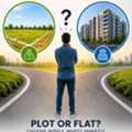 Plot Vs Flat: Which Property Investment Gives Better Returns? Read The Complete Guide