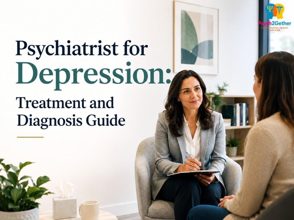 London, Health, Psychiatrist For Depression | Online Support By Psych2gether