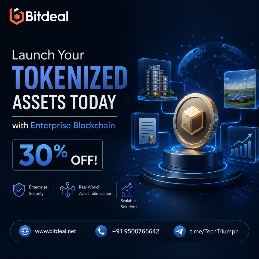 Dubai, Business, Launch Your Tokenized Assets Today With Enterprise Blockchain At 30% OFF!