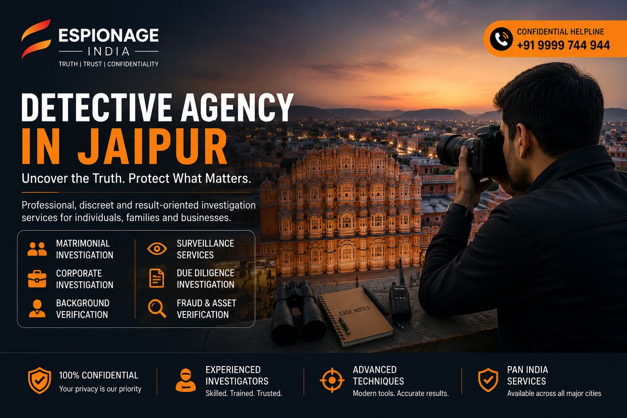 Jaipur, Legal, Detective Agency In Jaipur &ndash; Confidential Investigation Services