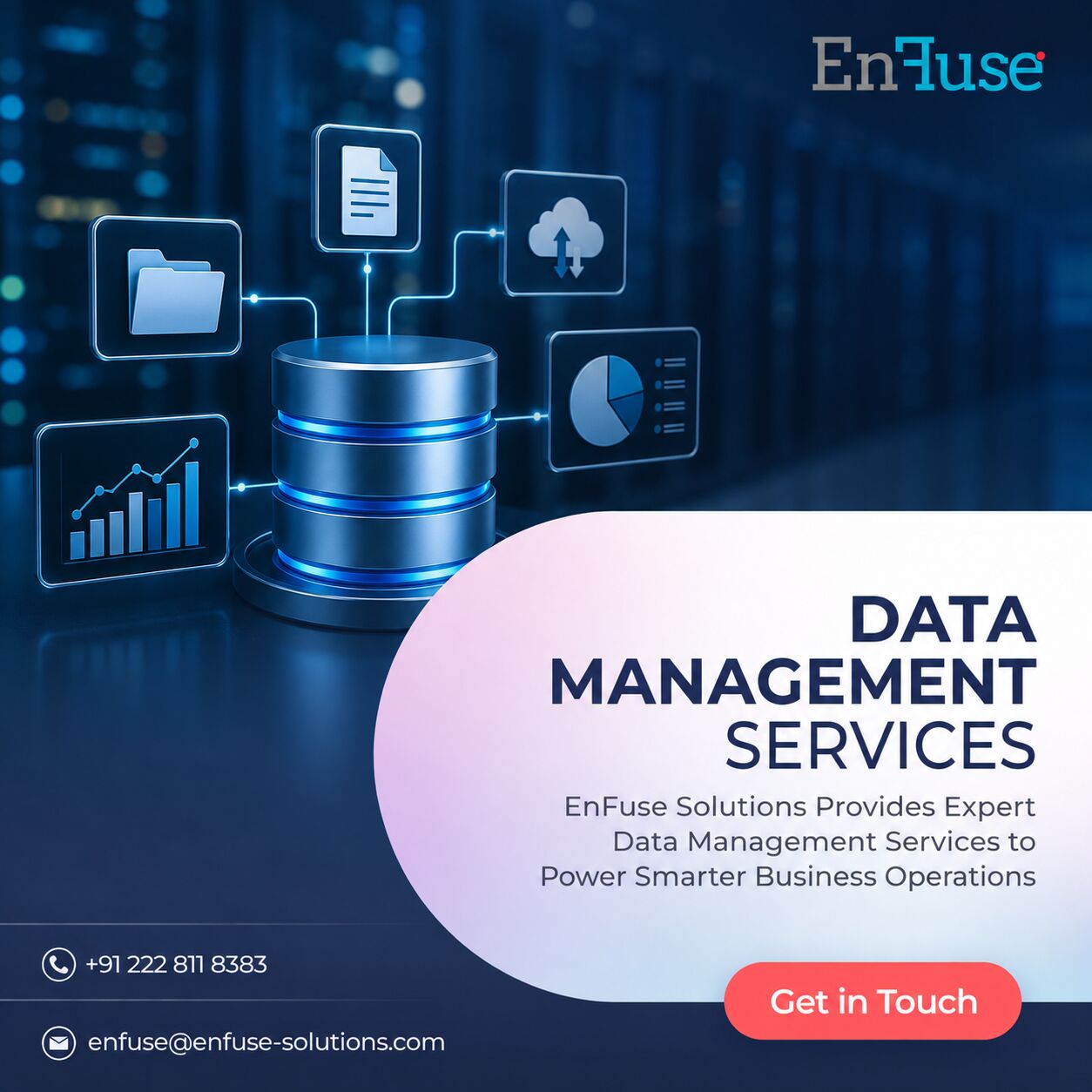 Mumbai, Marketing, EnFuse Provides Data Management Services To Power Smarter Business Operations