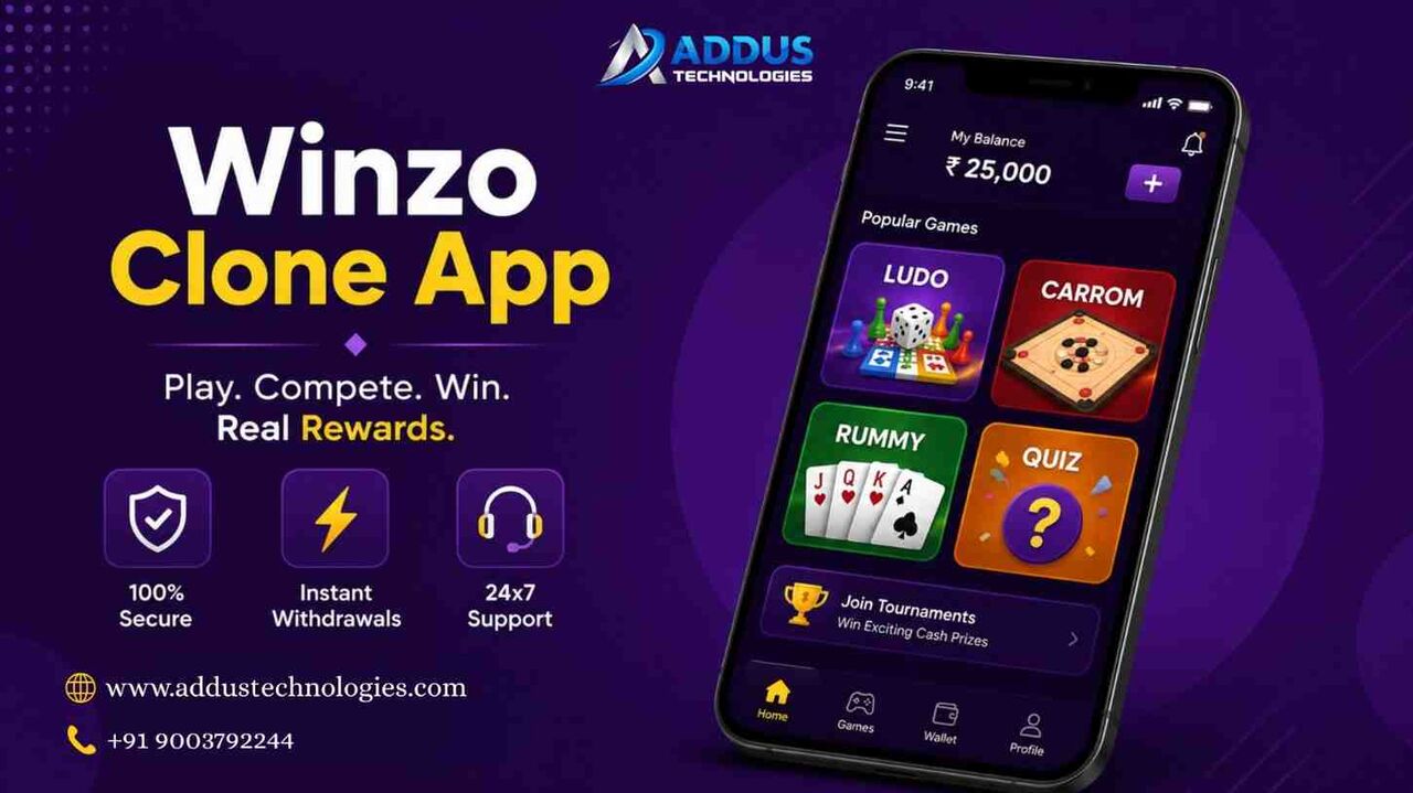 New Delhi, Businesses For Sale, Leading WinZO Clone App For Business-Focused Gaming Development