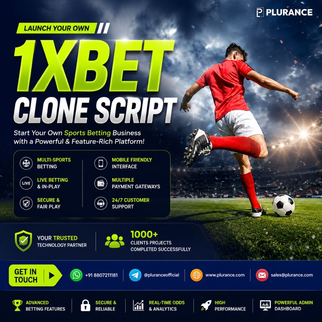 Mumbai, Software Development, Deliver A World-Class Sportsbook With A 1xBet Clone Script
