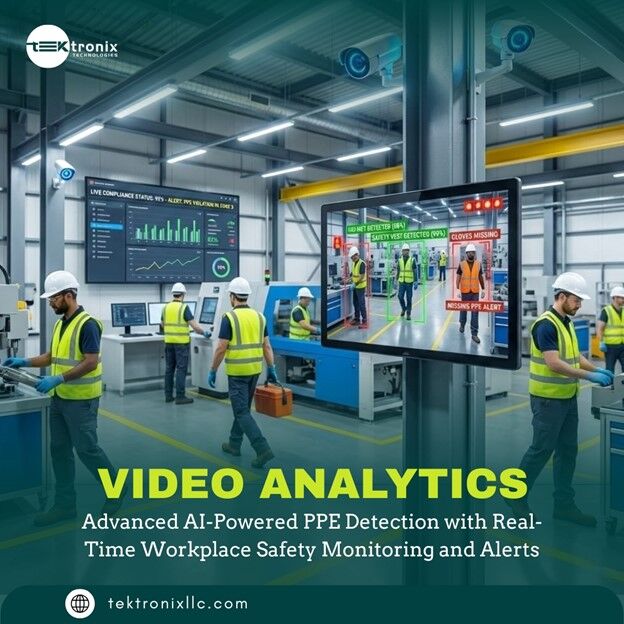 Dubai, Computer, AI Video Analytics For PPE Compliance, Hazard Detection, And Workplace Safety In Saudi Ara