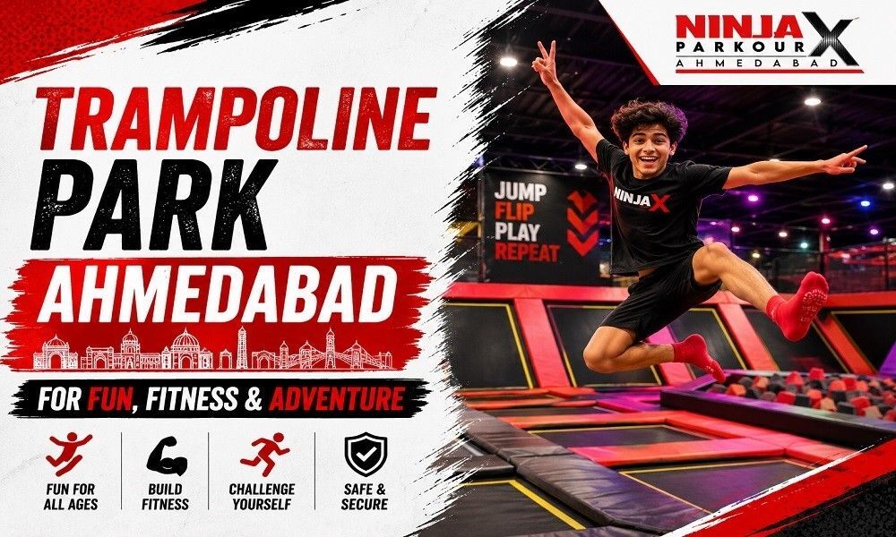 Ahmedabad, Business, Trampoline Park Ahmedabad For Fun, Fitness & Adventure