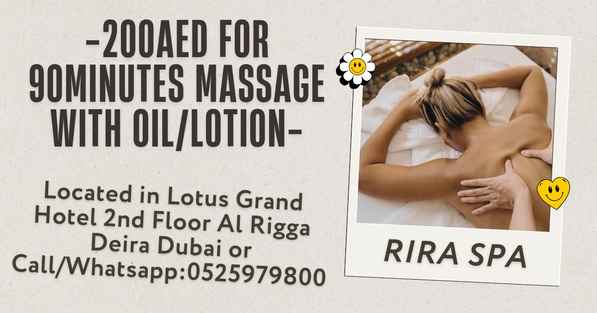 Al Rigga, Health, Rira Spa Offer 7/31/2026