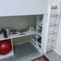 SAR 550,  Bunker Bed Included Office Table Downside