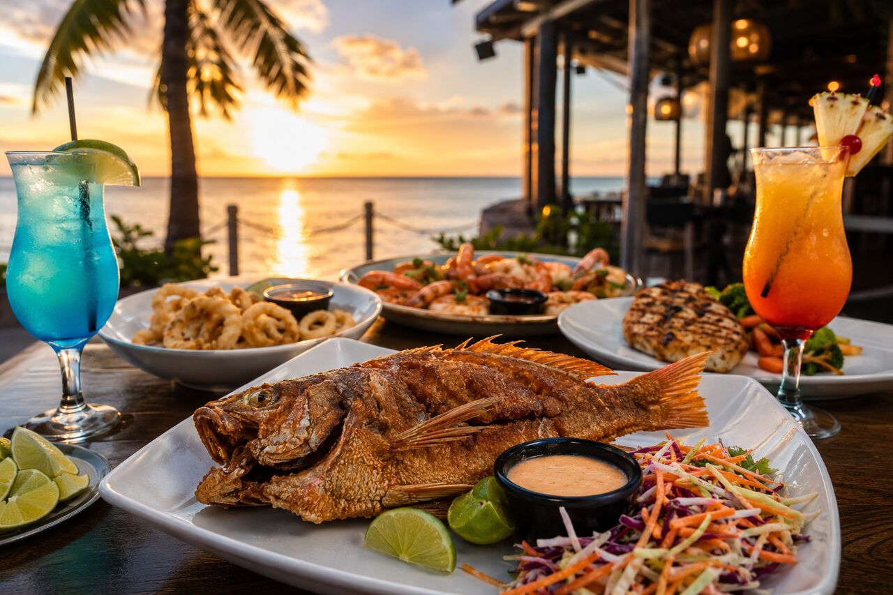 New York, Food & Drink, Best Fish Restaurant In Aruba | Fresh Seafood At Drunken Fish Aruba