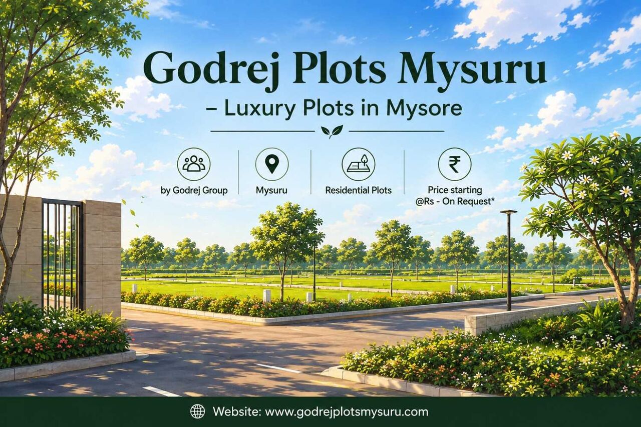 Mumbai, Apartments, Flats, Houses & Villas, Furnished,  Godrej Plots Mysuru | Inspired Living In Mysore