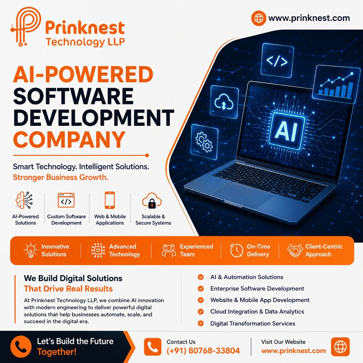 New Delhi, Business, AI-Powered Software Development Company