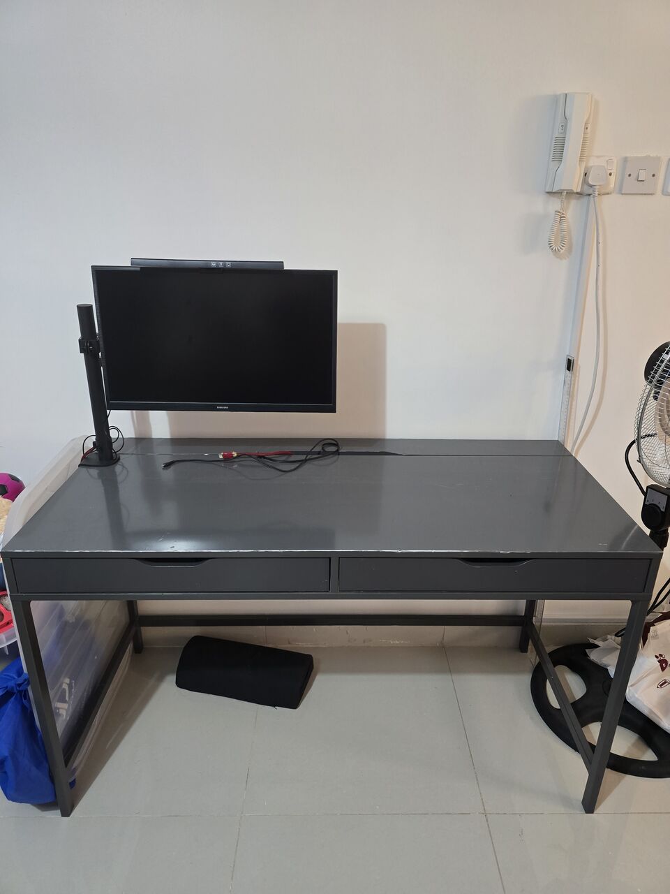 Riyadh, Computers, SAR 275,  Ikea Alex Desk For Sale