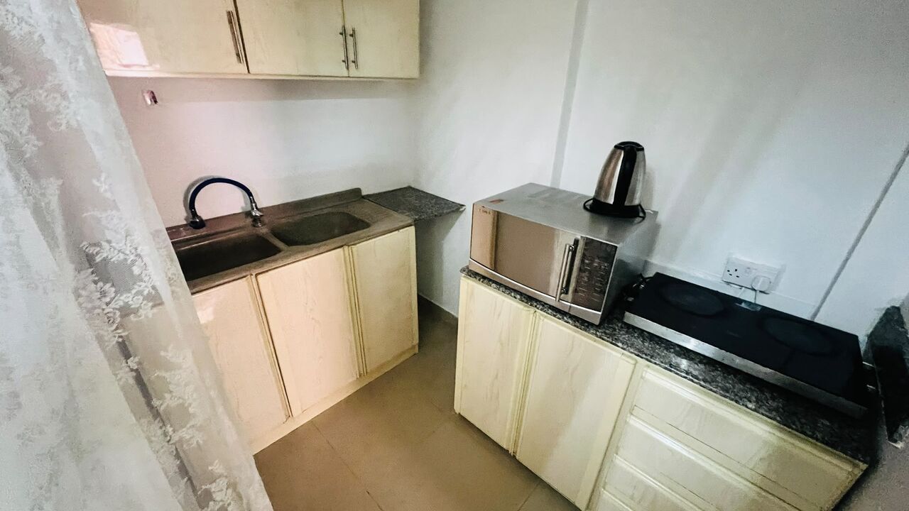 Janabiya, Apartments, Flats, Houses & Villas, BHD 160/month,  Furnished,  Studio,  Apartment For Rent In Janabiyah | Semi-Closed Kitchen