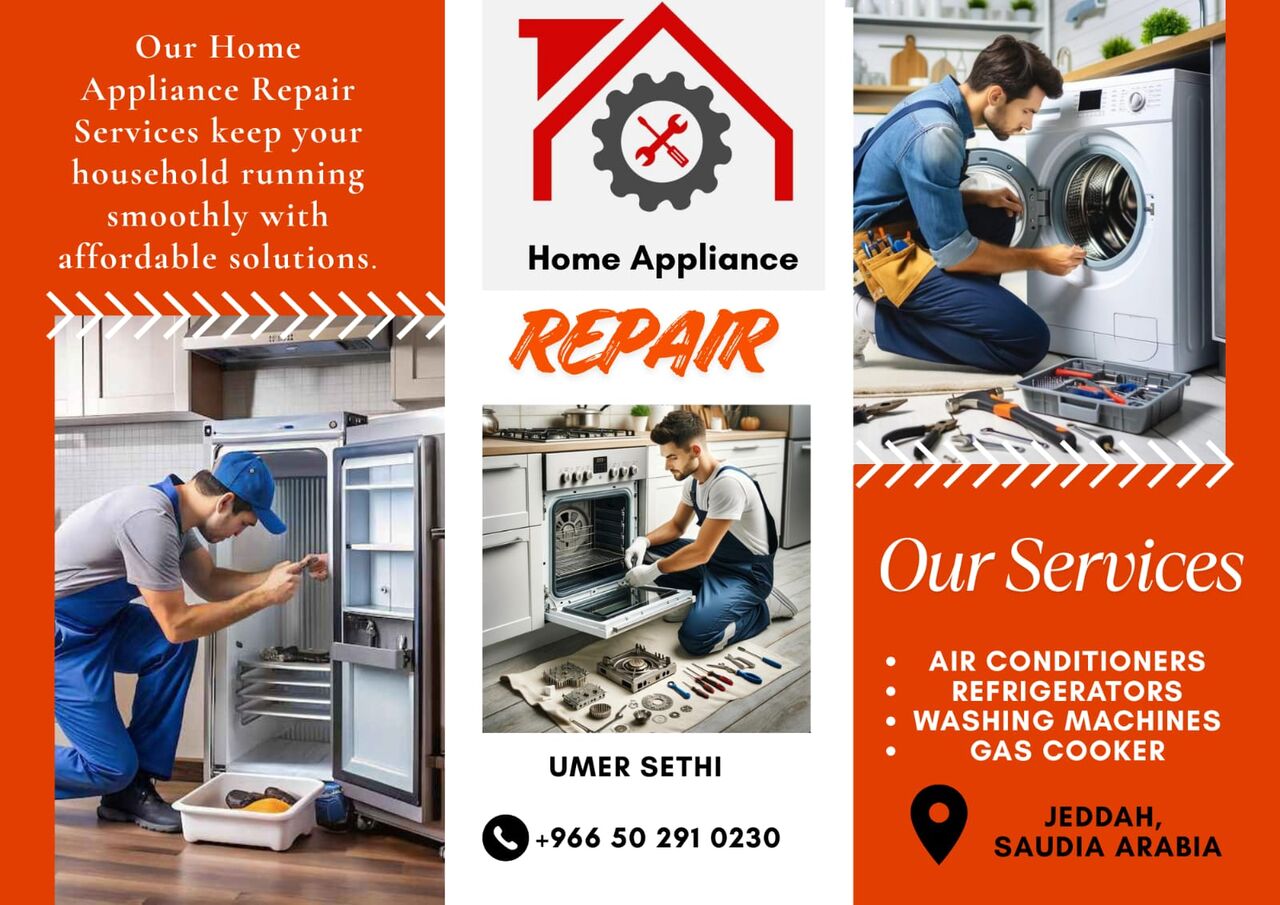 Jeddah, Appliance Repair, I M Offering The Repair Services Of Home Appliances