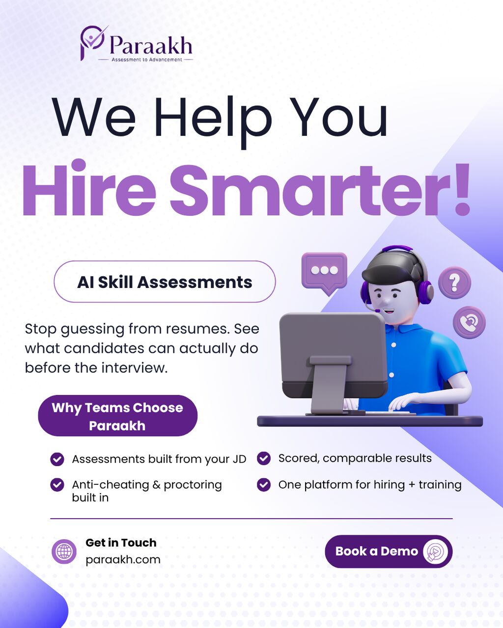 Ahmedabad, Software, AI-Powered Talent Assessment & Hiring Platform For HR Teams