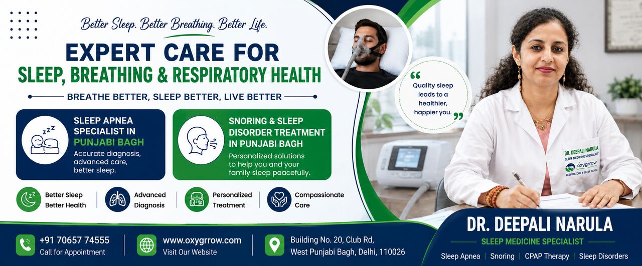 New Delhi, Health, Sleep Apnea & Snoring Treatment Specialist In Punjabi Bagh &ndash; Dr. Deepali Narula