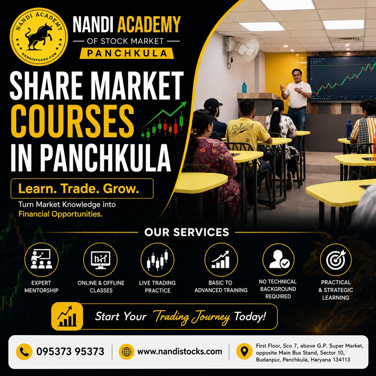Panchkula, Education, Share Market Courses In Panchkula