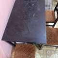 SAR 50,  Dinning Table With 3 Chairs (Used ) Table Very Strong (0504526570)