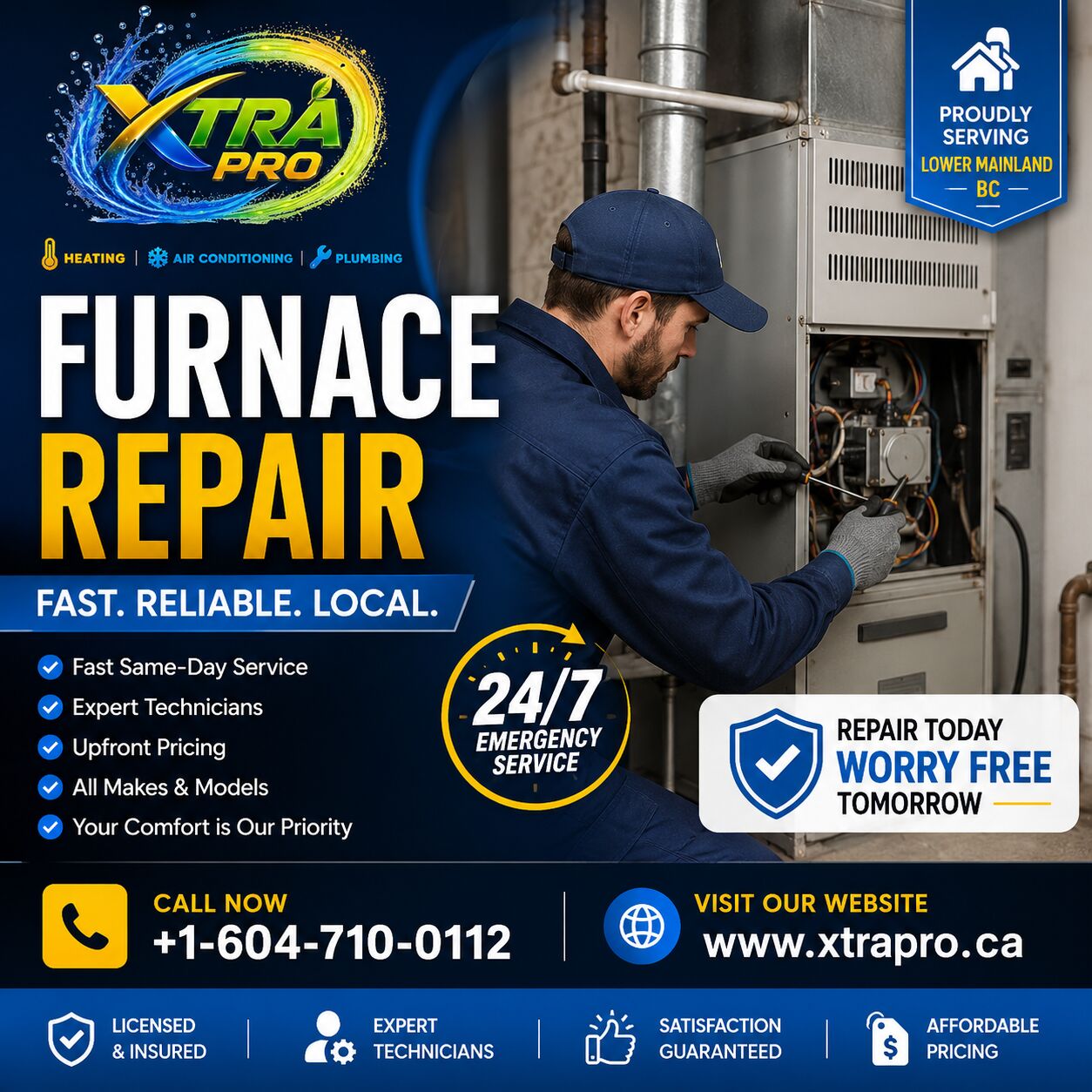 Vancouver, Air Conditioning, Furnace Replacement Service In North Vancouver, BC | Trusted HVAC Experts