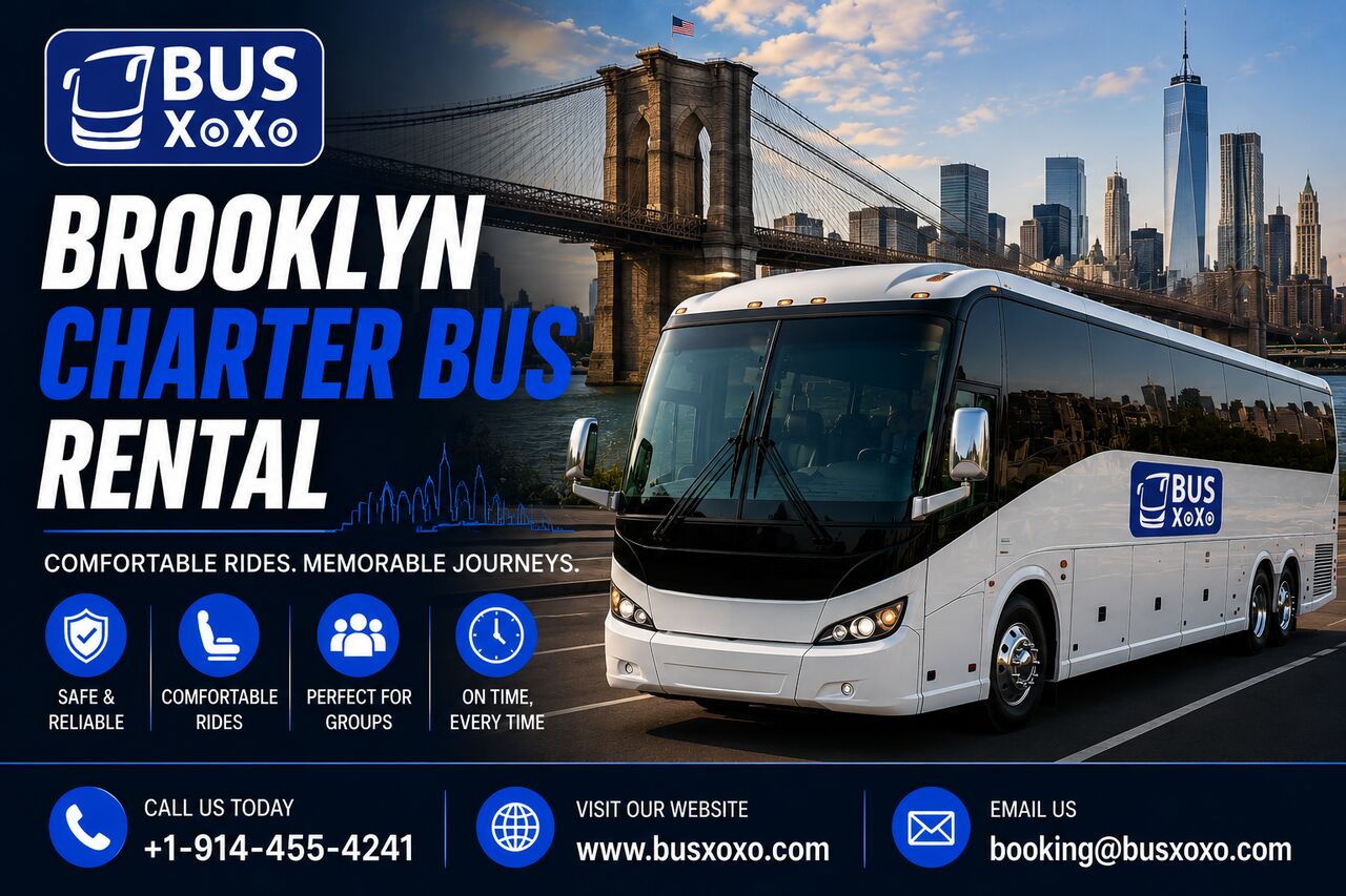 New York, Travel, Brooklyn Charter Bus Rental &ndash; Book Comfortable Group Transportation Today