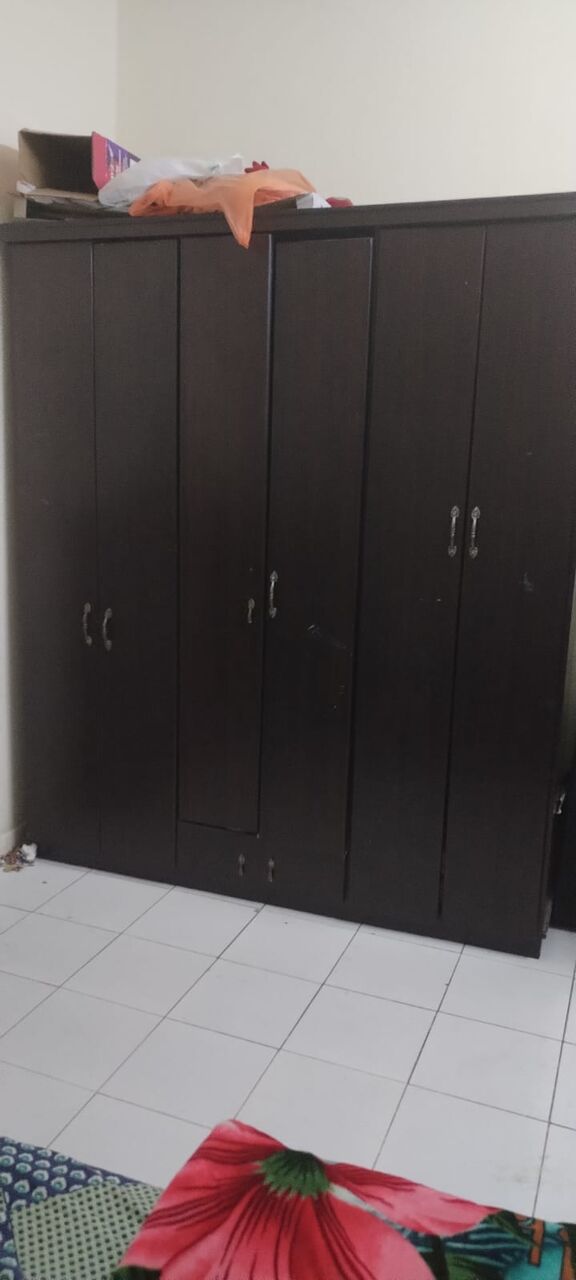Riyadh, Furniture, SAR 250,  Double Bed With Mattress And Cabnet