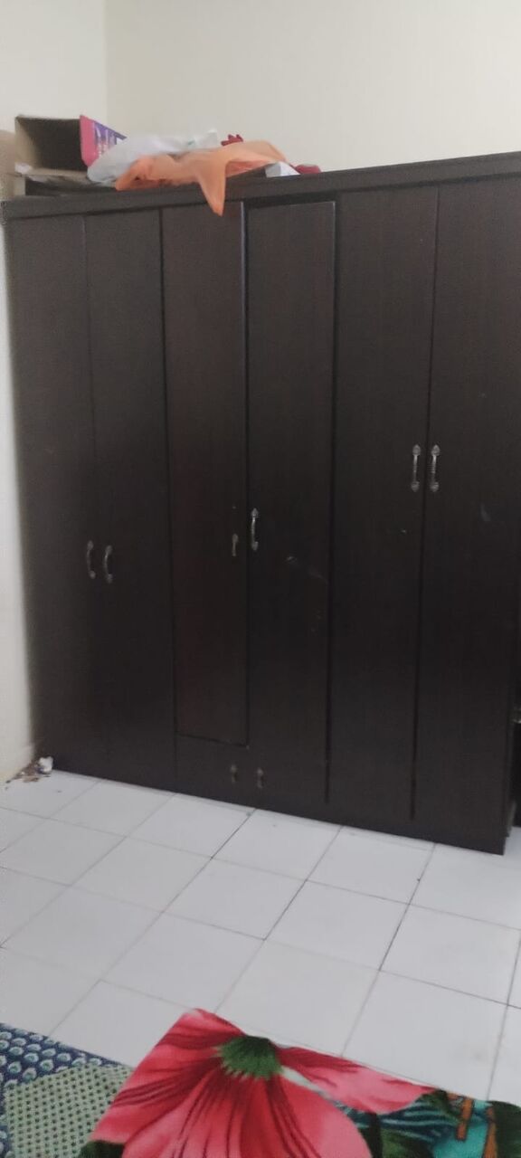 Riyadh, Furniture, SAR 250,  Double Bed With Mattress And Cabnet
