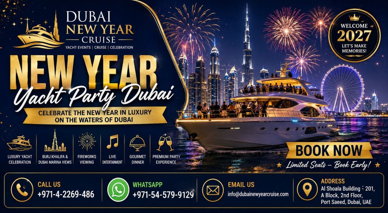 Dubai, Travel, DubaiNewYearCruise Ultimate New Year Yacht Party Celebration