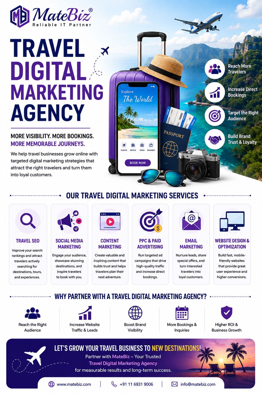 Mumbai, Marketing, Increase Travel Booking And Revenue With Digital Marketing Agency