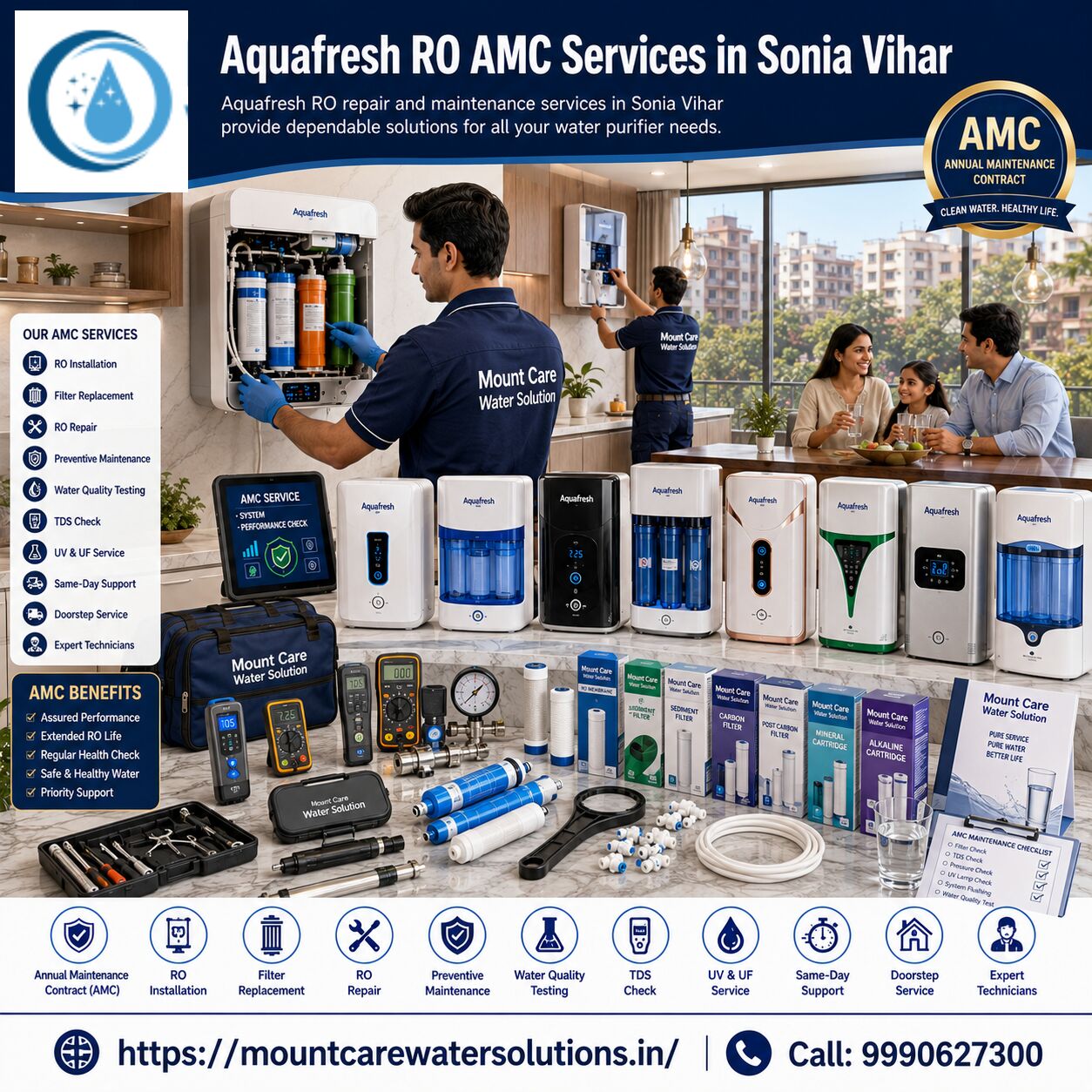 Mumbai, Appliance Repair, Aquafresh RO AMC Services In Sonia Vihar