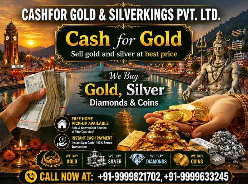 Noida, Items Wanted, Get Live Market Rates With Cash For Gold
