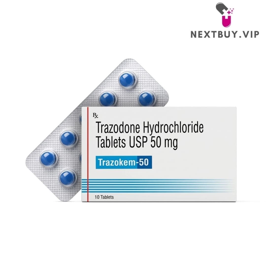 Austin, Health & Beauty Items, USD 20,  Anti-Depression Treatment &ndash; Buy Trazodone Hydrochloride Tablets 50mg (Trazokem-50)
