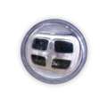 7 Inch Head Light With PC Cover White For Off Road Use