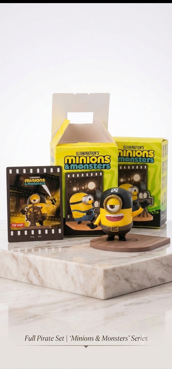 Al Rawdah, Toys & Games, SAR 70,  For Sale: Authentic POP MART Minions & Monsters Series Figures!