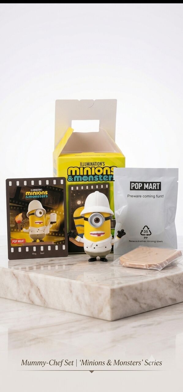 Al Rawdah, Toys & Games, SAR 70,  For Sale: Authentic POP MART Minions & Monsters Series Figures!