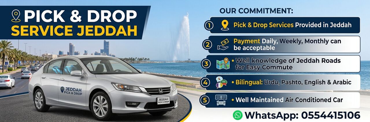 Jeddah, Pick Up & Drop Off, Providing Pick - Drop Service In Jeddah