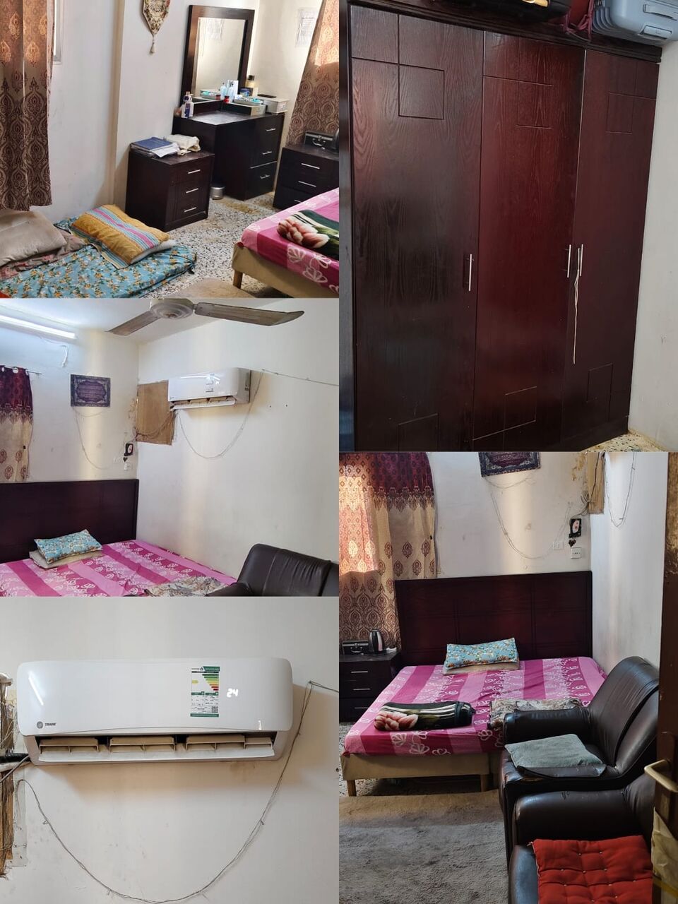 Hara, Rooms for Rent, SAR 1000/month,  Big Room And Bed Space Available.