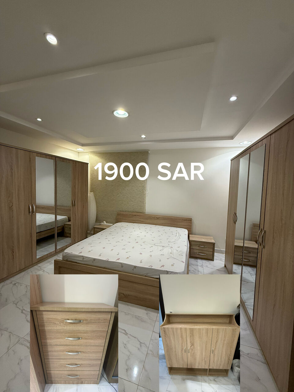 Riyadh, Furniture, SAR 1900,  Full Master Bedroom With 2 Closets