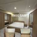 SAR 1900,  Full Master Bedroom With 2 Closets