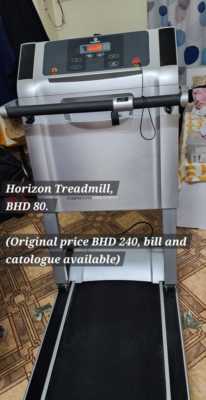 Manama City Centre, Sporting Goods, BHD 80,  Treadmill And Other Exercise Equipments For Sale. All In  Good Condition.