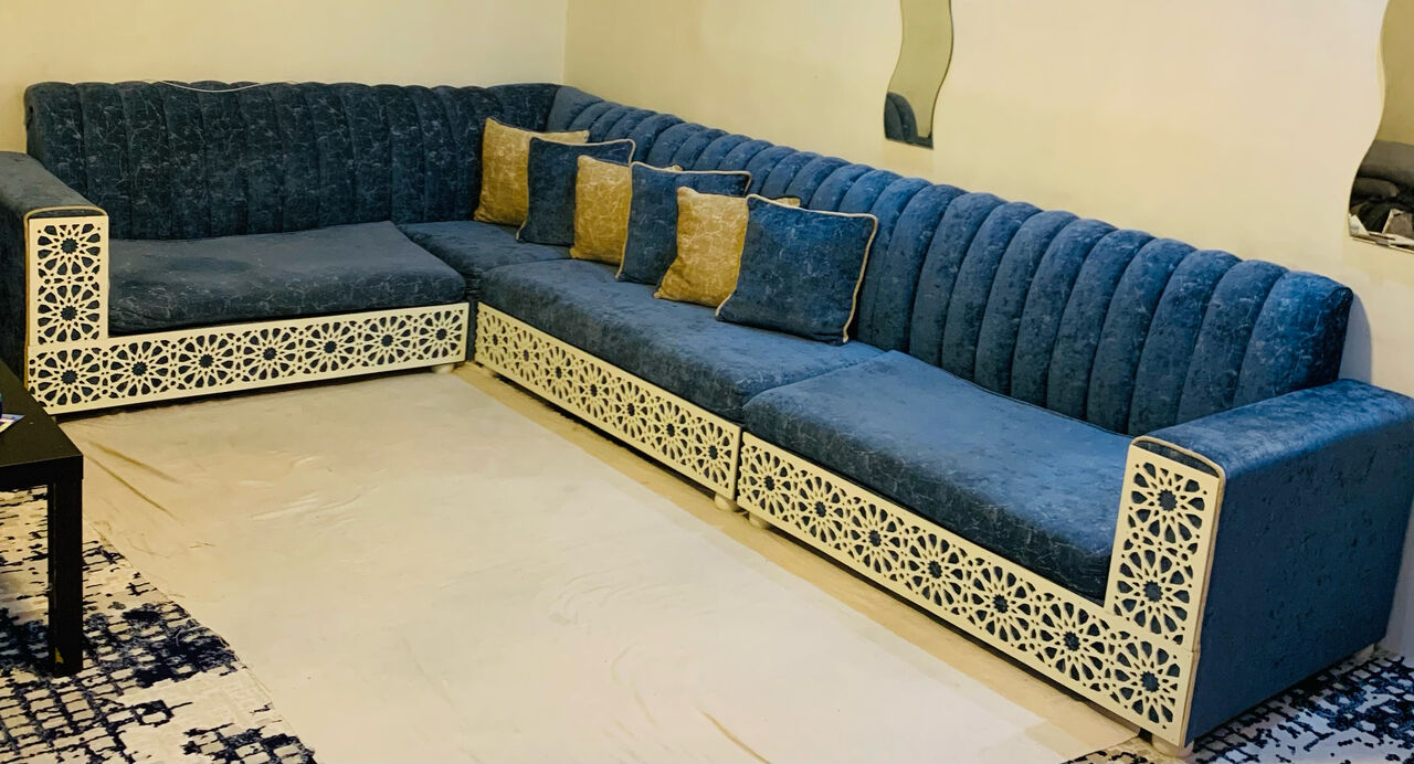 Riyadh, Furniture, SAR 1,  Blue Sofa Set