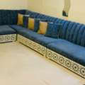 SAR 1,  Blue Sofa Set