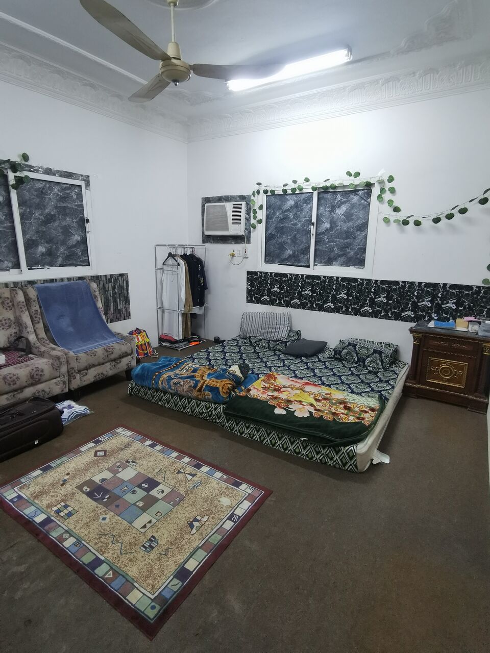 Dammam, Rooms for Rent, SAR 1600/month,  Furnished Flat For Short-Term Rent (Pakistani Family Only)