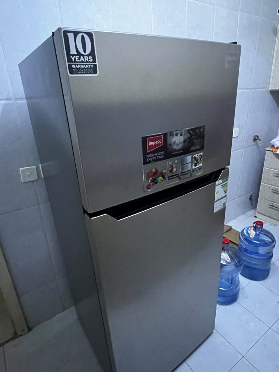 Al Wizarat, Appliances, SAR 1000,  Fridge 1 Year Old With Warranty Of 2 Years And 10years Company Warranty Double Door Fridge