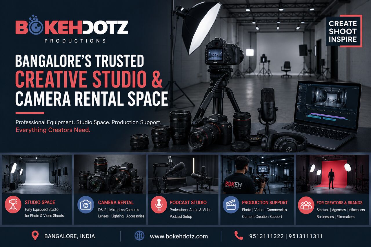 Bangalore, Equipment Rental, Affordable Camera & Equipment Rental In Bangalore | Bokehdotz