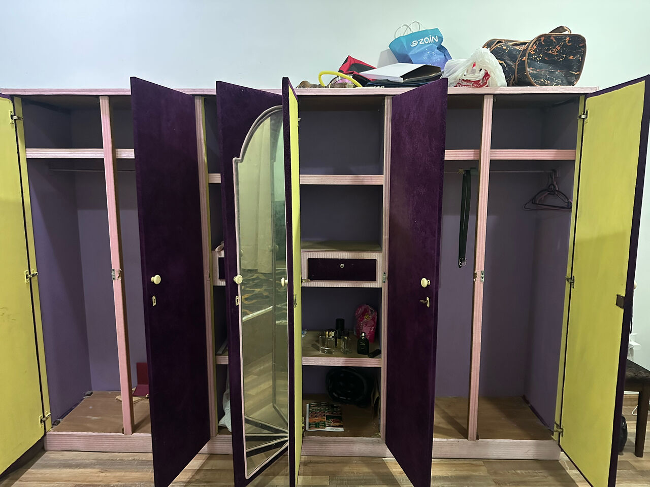 Al Seef, Household Items, BHD 80,  Bed , 6 Door Shelf With Mirror , Sofa Upto 6 People Can Sit , Dinning Table With 6 Chairs