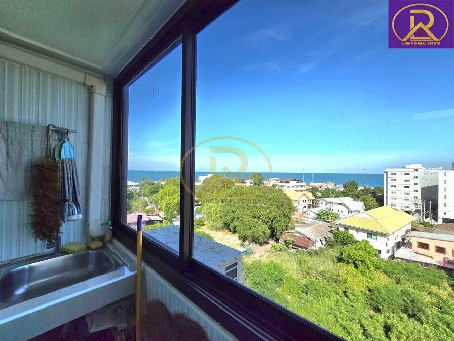 Bangkok, Villas, THB 5500,  32 Sq. Meter,  Condo For Rent Near The Sea, Bang Saen, Sea View, Newly Renovated, Bang Saen Palace Condo