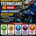 Millwright Technician Aramco Experienced